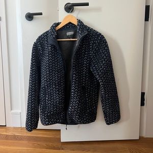 J Crew Navy XS Zip up- Nordic collection